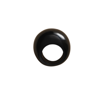Onyx Donut Ring - Size 7