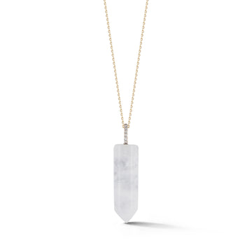 Gold Healing Crystal Necklace