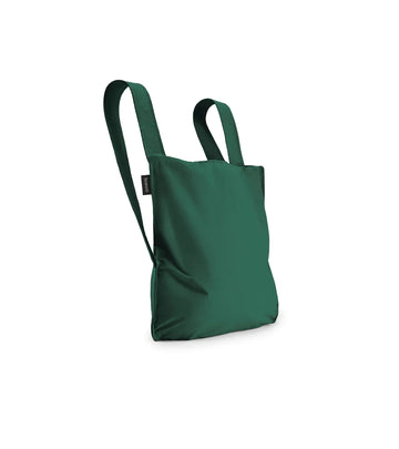 Forest Green convertible Tote Backpack
