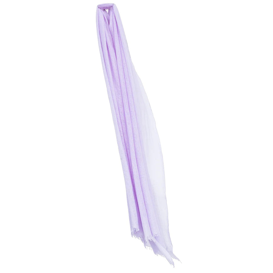 WHISPER Cashmere FEATHER WEIGHT Scarf-Lilac