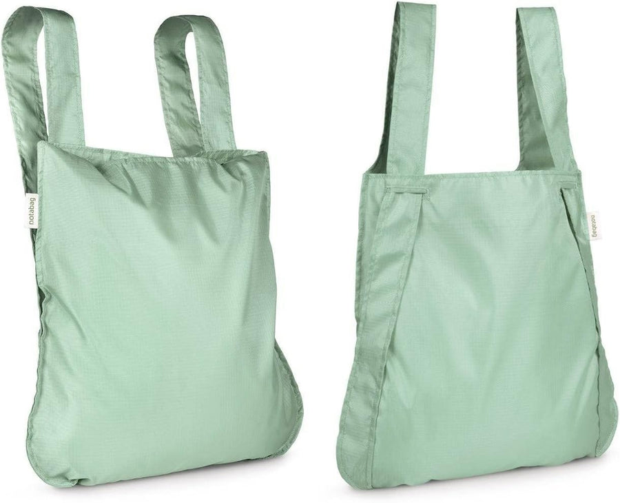 Sage Green convertible Tote Backpack