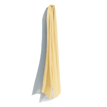 WHISPER Cashmere FEATHER WEIGHT Scarf-Yellow