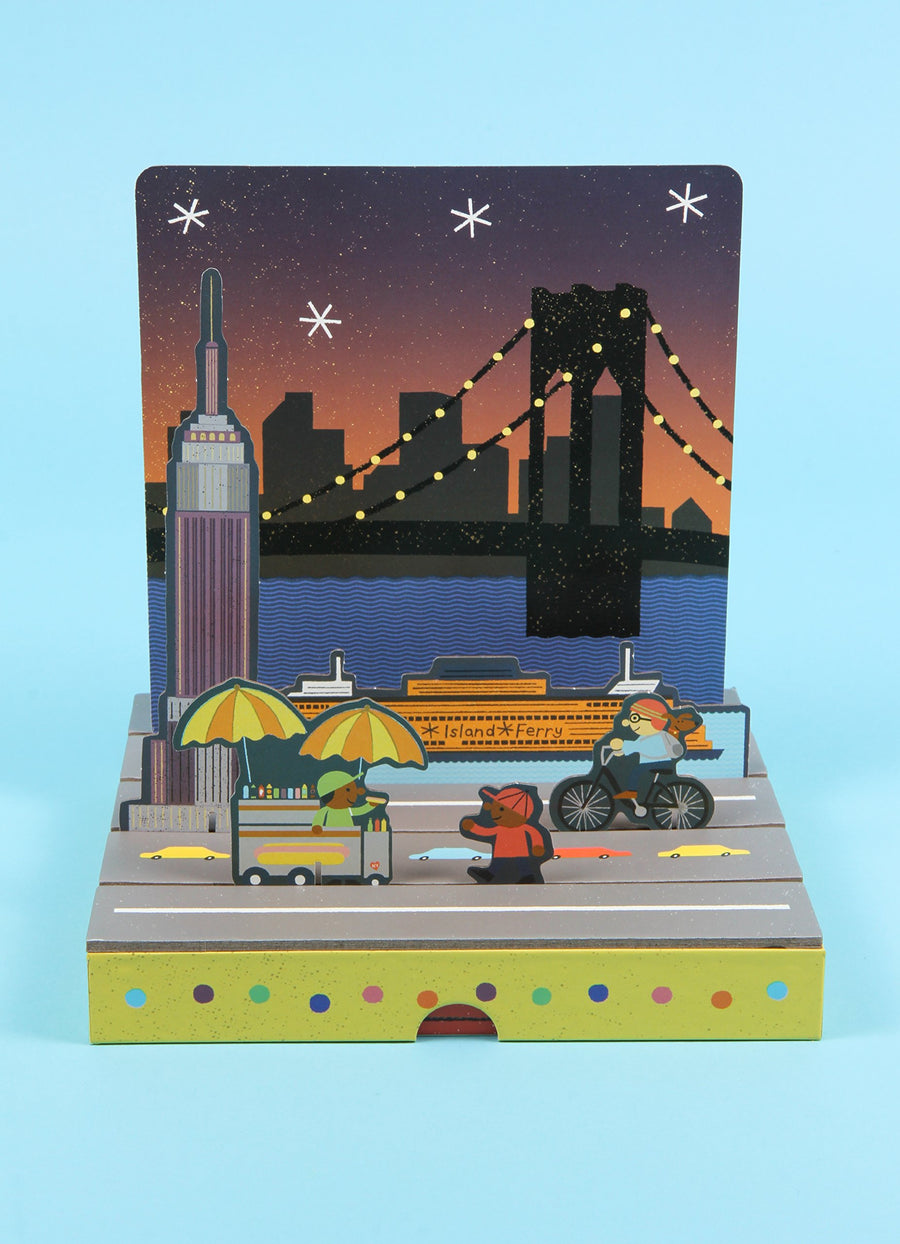 My Little Cities: New York City paper Skyline Playset