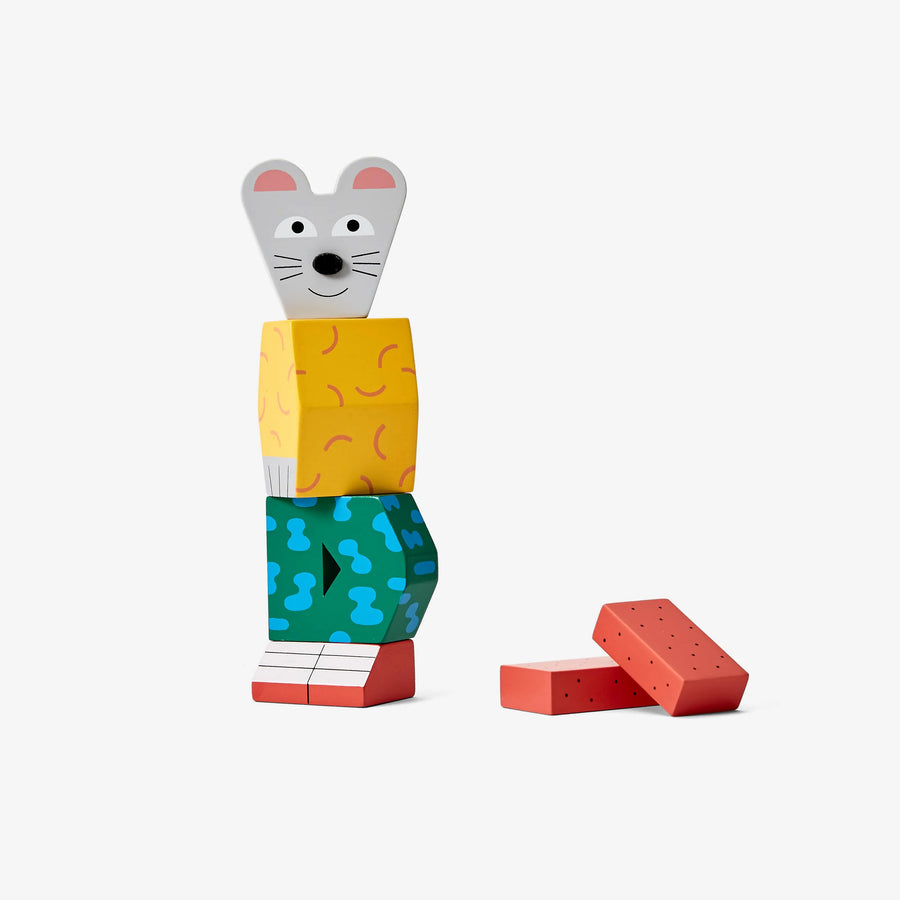 Block Party Mouse- block set