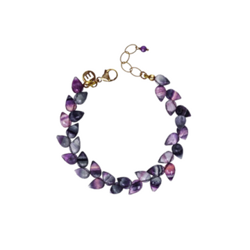 FACETED FLUORITE bracelet