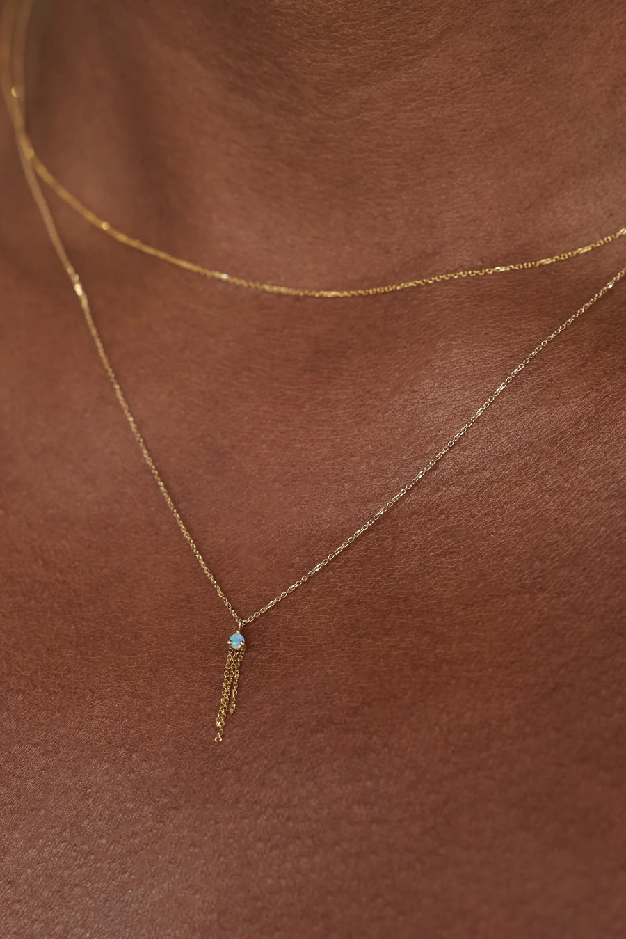 Opal Mist Necklace 18