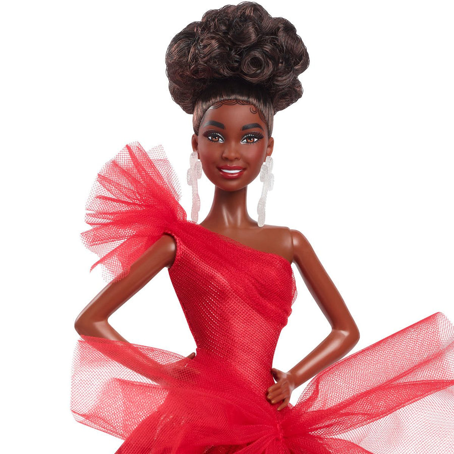 Barbie Holiday 2024 Doll with Brunette Updo