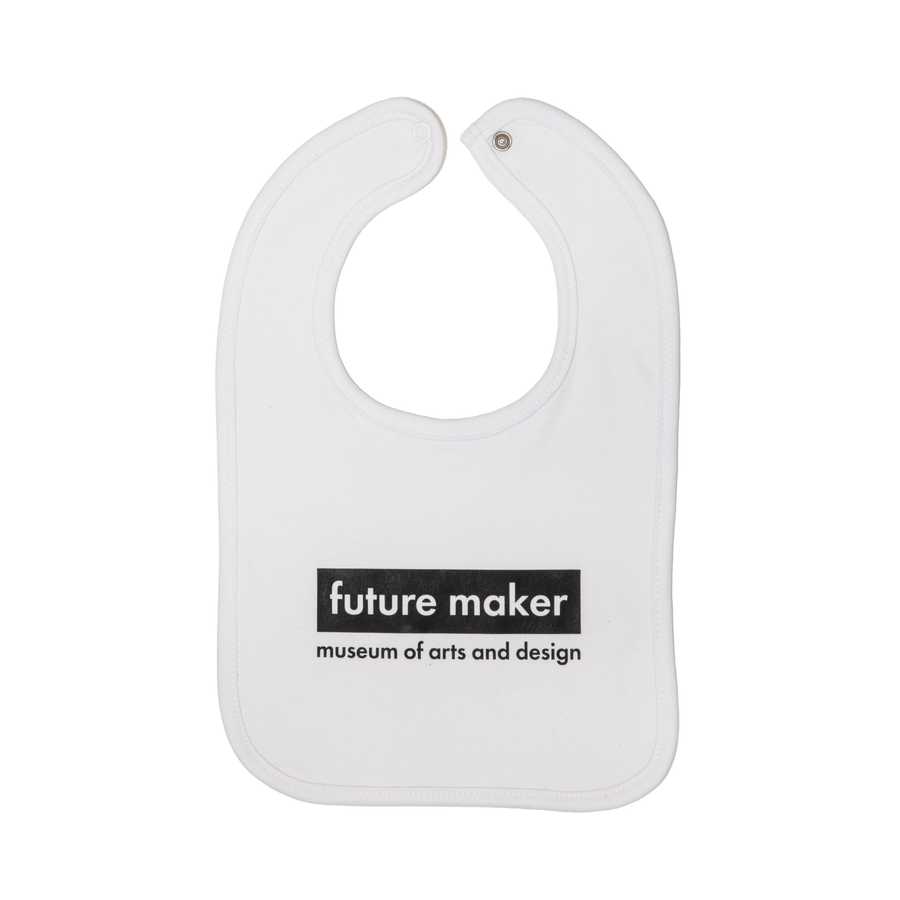 MAD Future Maker Bib - White