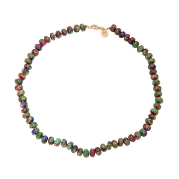 Multi-color Mojave Copper Turquoise Necklace