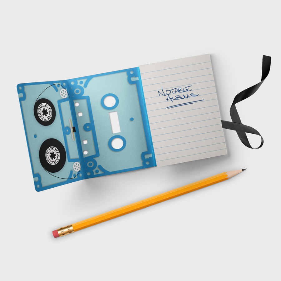 Cassette Tape Notebooks- Set of 3