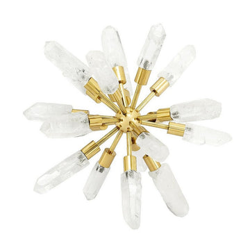 LIXUS selenite Starburst sculpture