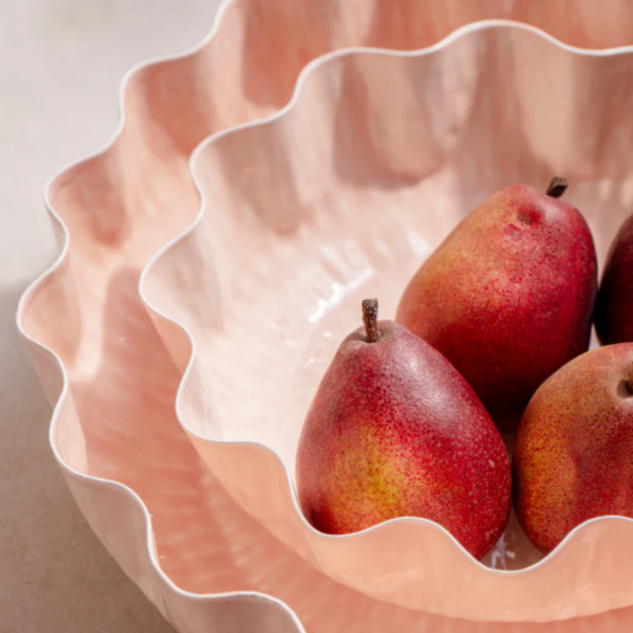 Nera light rose bowls- set of 2