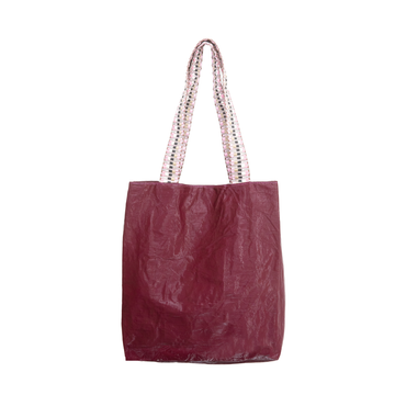 Tyvek Tote Bag- Aubergine