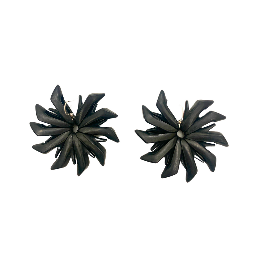 Doll Pump Earrings - Black