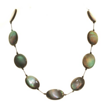 Tahitian Mother of pearl  necklace