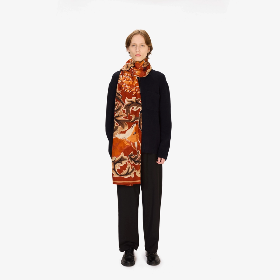 Scarf 100 - LEONARD ORANGE