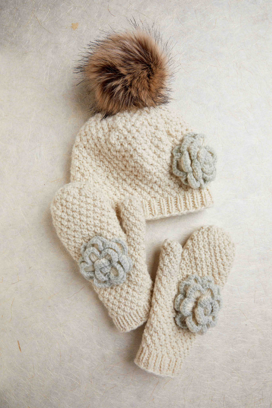 Kids Beanie - Chantilly Ecru