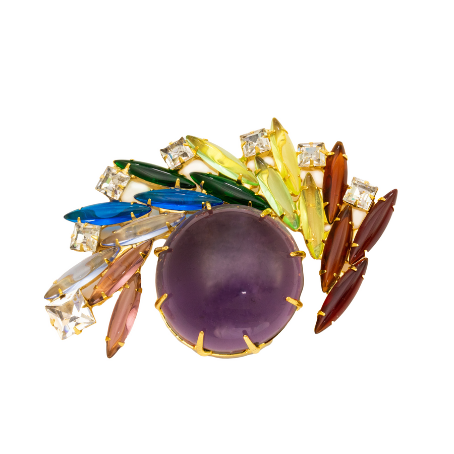 Rainbow Spray Brooch