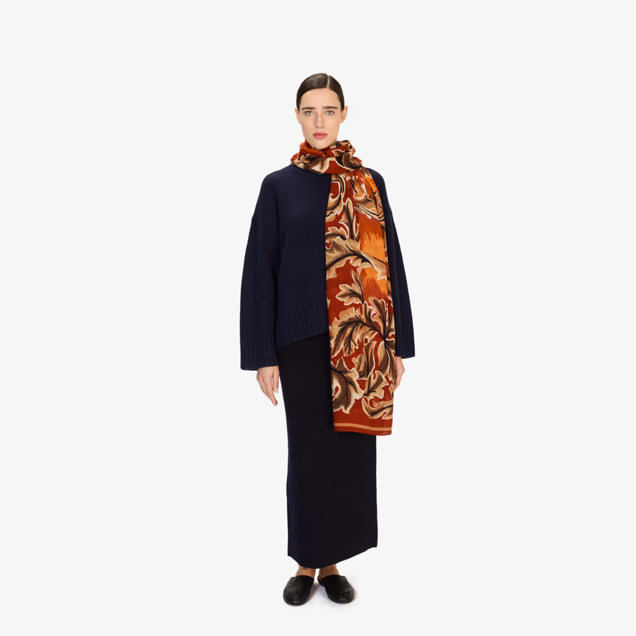 Scarf 100 - LEONARD ORANGE