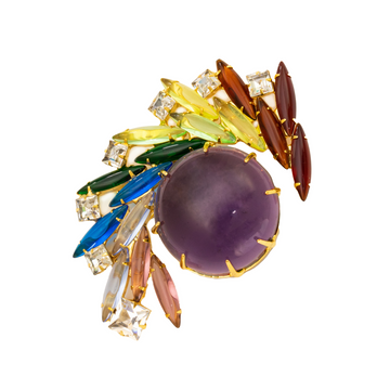 Rainbow Spray Brooch