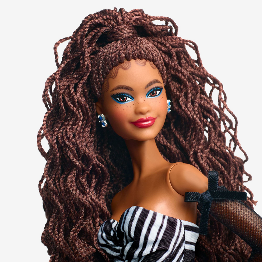 Barbie® 65th Blue Sapphire Anniversary Doll – Brunette hair