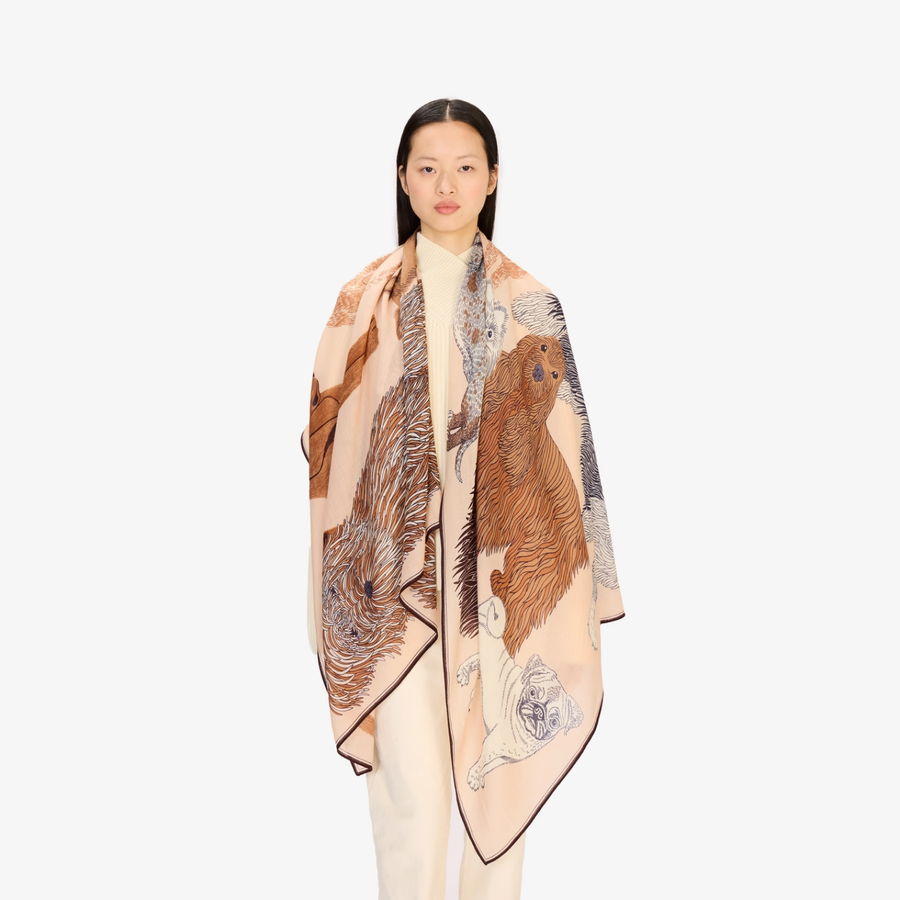 Scarf 100 - TOUTOU NUDE