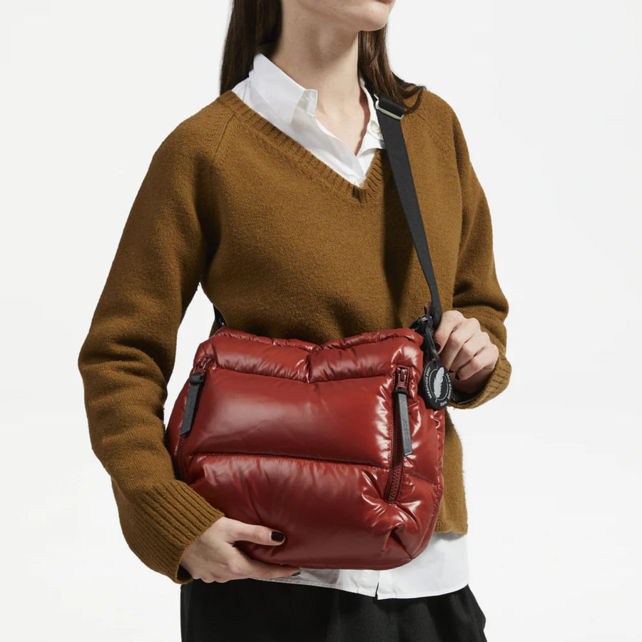 Meribel Satchel Bag - Terracotta