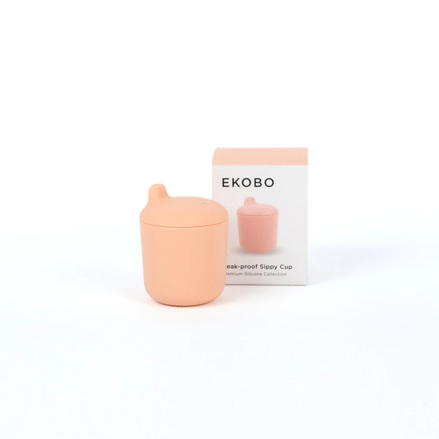 Silicone Baby Sippy Cup - Blush