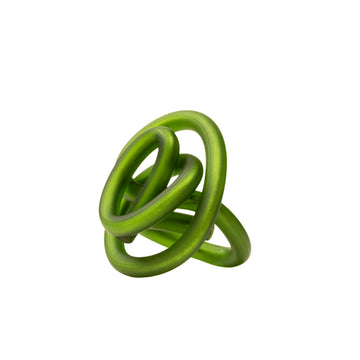 Zig Zag Ring - GREEN