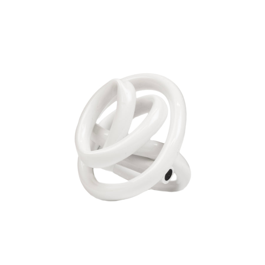 Zig Zag Ring - WHITE SHINY