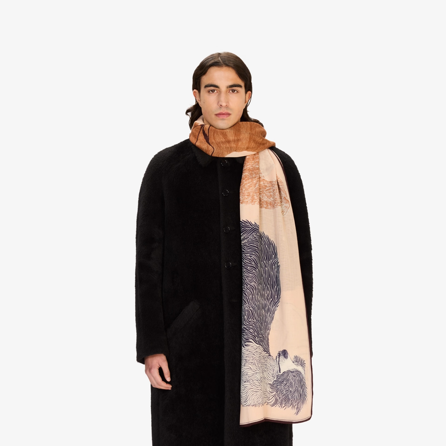 Scarf 100 - TOUTOU NUDE
