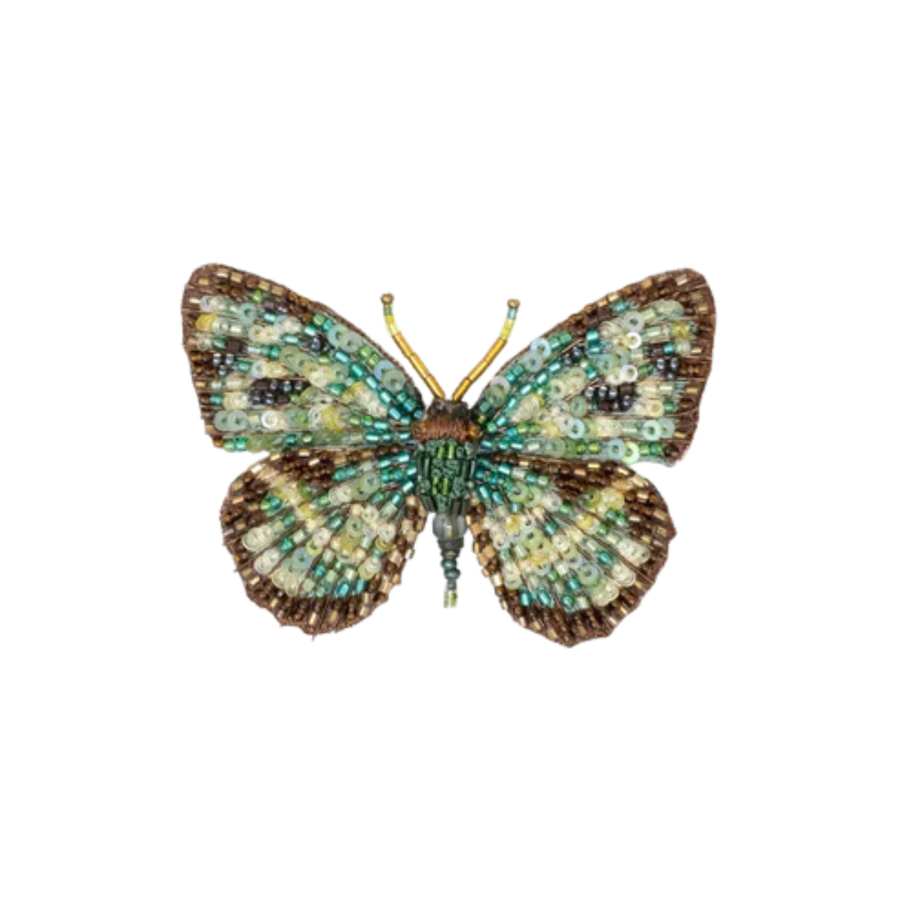 Four Spot Sailor Butterfly Brooch Pin
