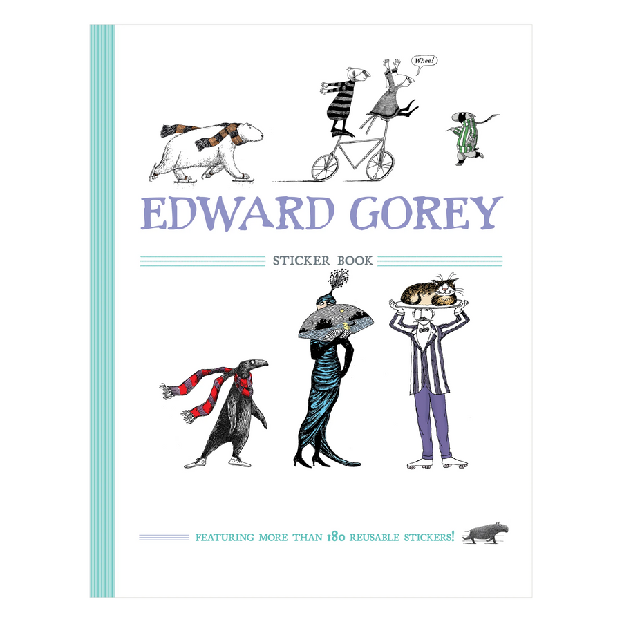 Edward Gorey Sticker Book