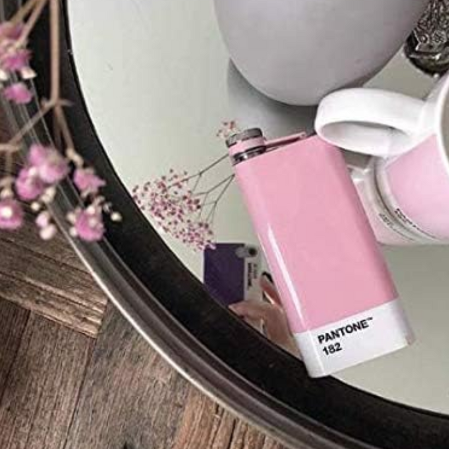 PANTONE HIP FLASK - LIGHT PINK