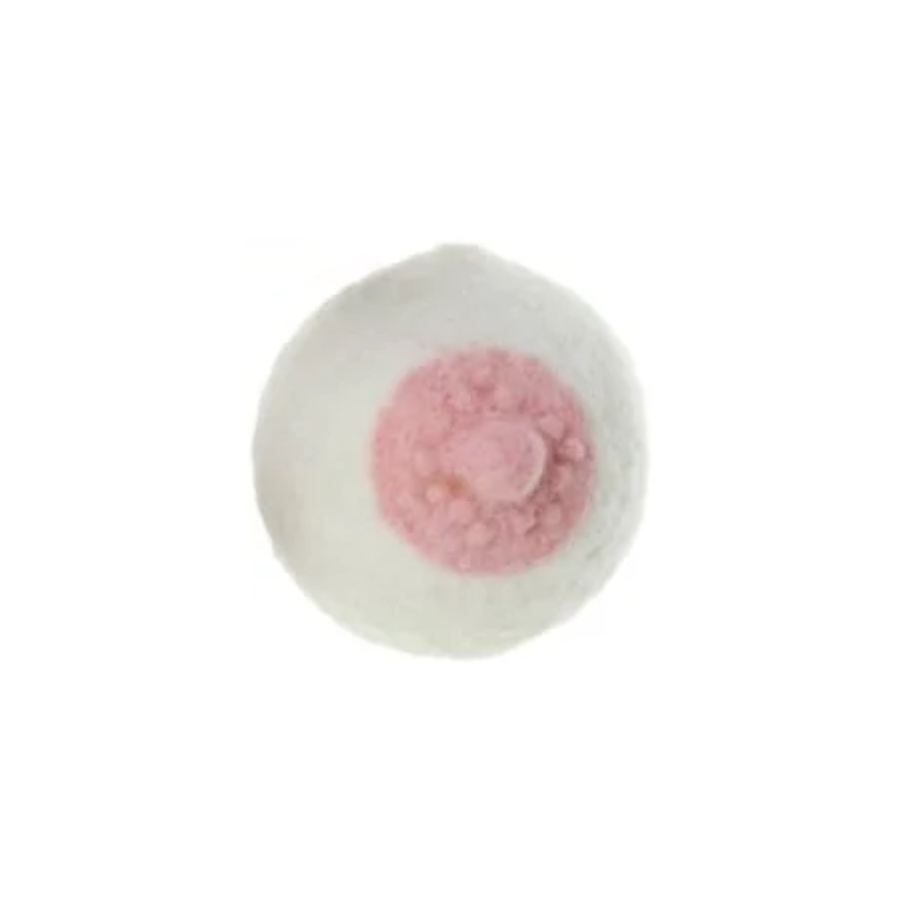 FELTED BOOBS ORNAMENTS TONE 6 - LARGE