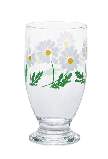 Footed Glass - Daisy