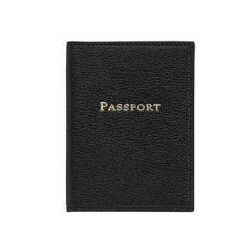 PASSPORT COVER - BLACK