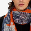 Scarf 80 - CHOUETTE ORANGE
