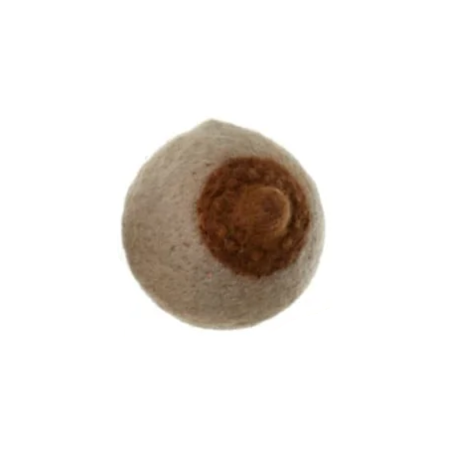 FELTED BOOBS ORNAMENTS TONE 1 - LARGE