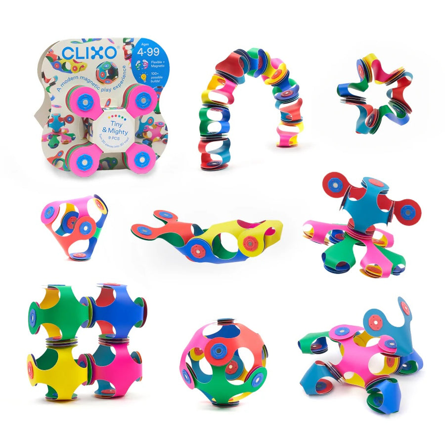 Tiny & Mighty Clixo Set- Rainbow