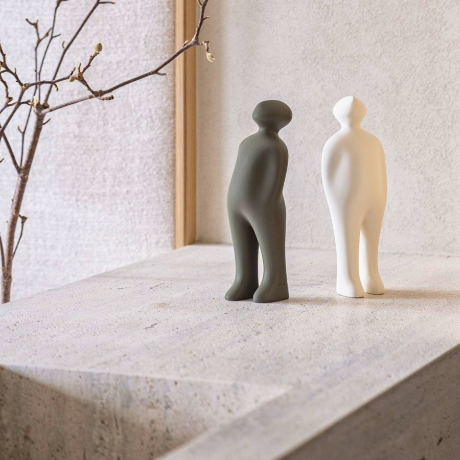 The Visitor Small- taupe