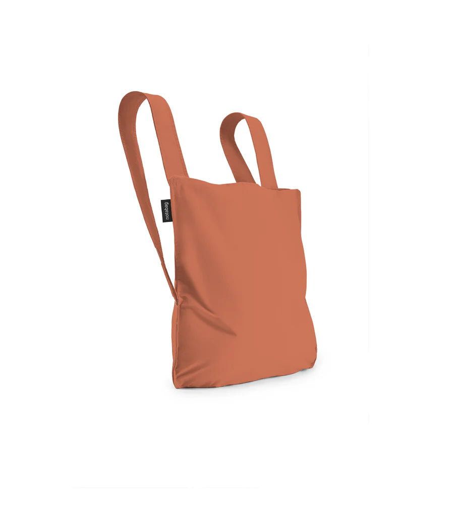 Terracota convertible Tote Backpack