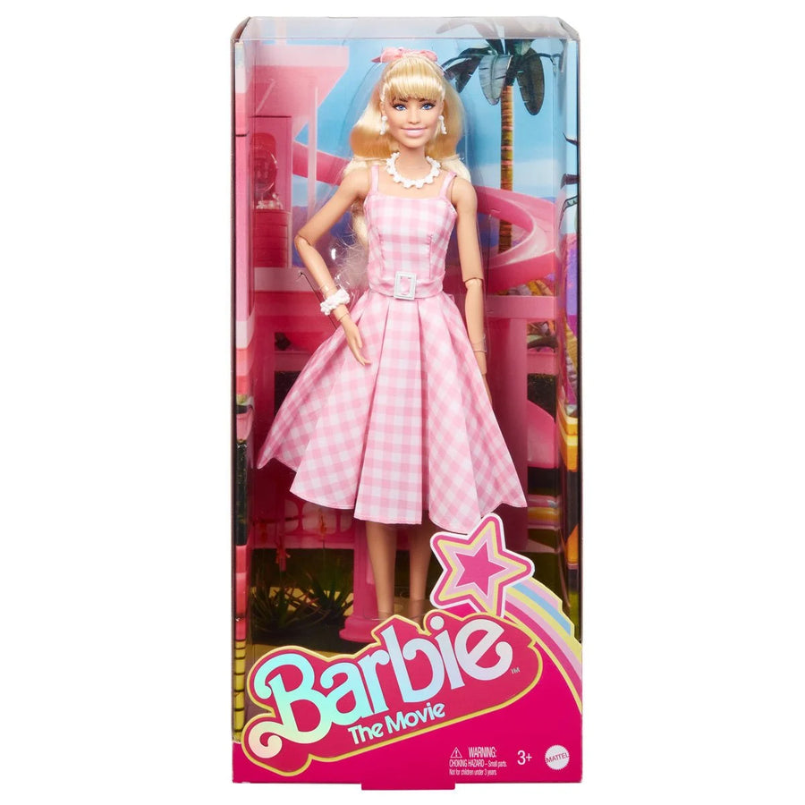 Barbie Movie Doll in Pink Gingham Dress