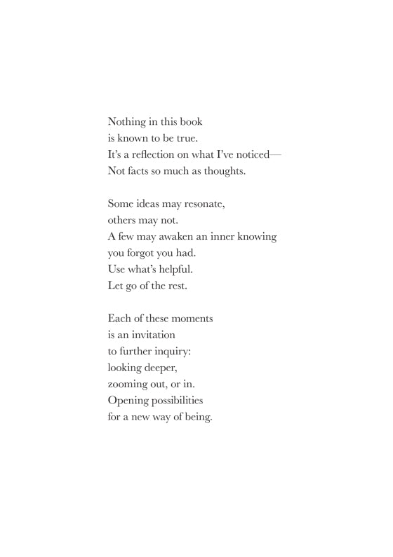 The Creative Act: A Way of Being