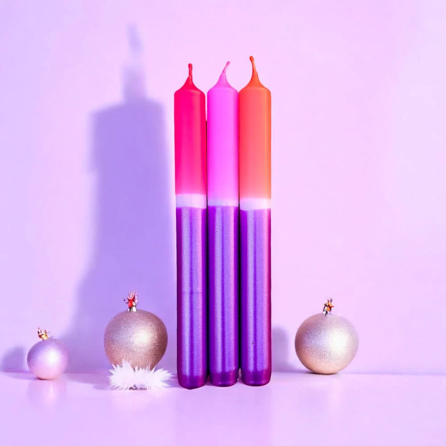 Dip Dye X-mas Candles - Boho Slipdress