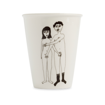 Cup- naked couple