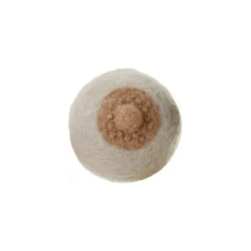 FELTED BOOBS ORNAMENTS TONE 3 - LARGE