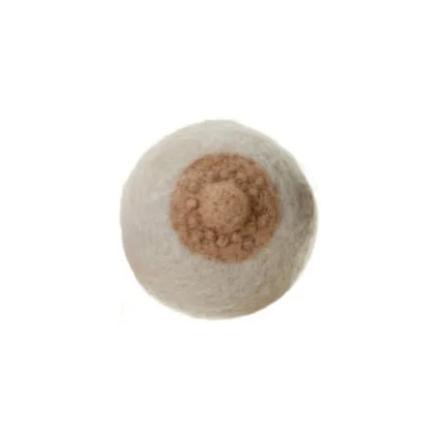 FELTED BOOBS ORNAMENTS TONE 3 - LARGE