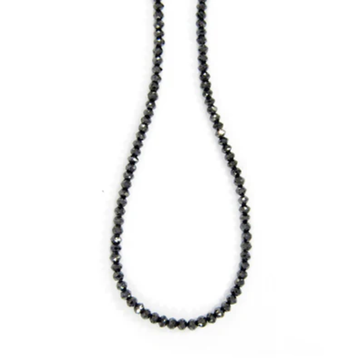 Noir Large Black Diamond Necklace