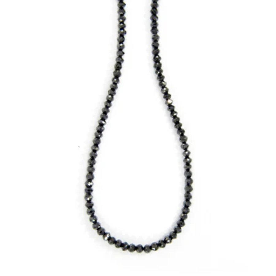 Noir Large Black Diamond Necklace